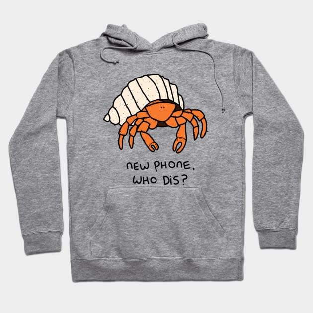 Grumpy Hermit Crab Hoodie by grumpyanimals